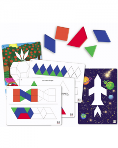 Patroonblokke Vormaktiwiteite/Pattern Blocks Shape Activities picture 4972