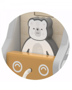 Vorm Trek-Sorteer Trok/ Pull-along Shape Sorting Truck picture 4964