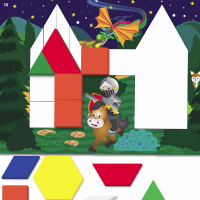 Patroonblokke Vormaktiwiteite/Pattern Blocks Shape Activities image