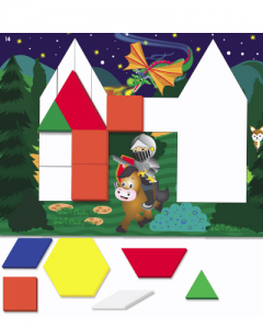 Patroonblokke Vormaktiwiteite/Pattern Blocks Shape Activities picture 4976