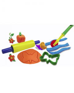 Deeg/klei met gereedskapstel/Modelling Dough with tools kit picture 4969