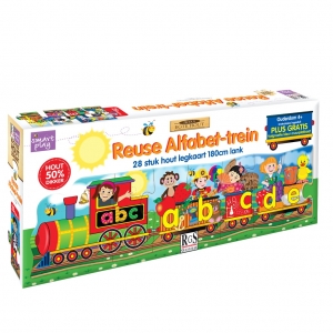 Reuse Alfabet Trein Legkaart (Afrikaans) picture 3811