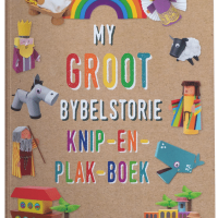 My Groot Bybelstorie Knip-En-Plak-Boek (Hardeband) image