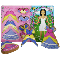 Mooi aantrek bonkige legkaart/ Dress-up Chunky Puzzle 11pc (Afrikaans en Engels) image